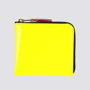Comme des Garçon Super Fluo Half Zip Wallet